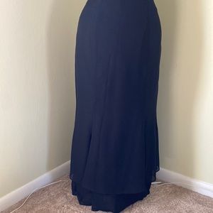 Adriana Papell 6 black dress